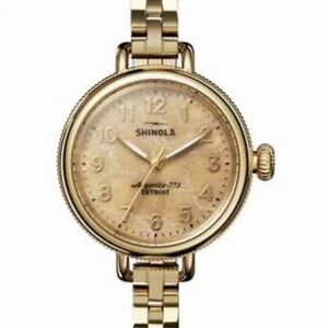 Shinola Women's Luxurious Gold-Tone Watch